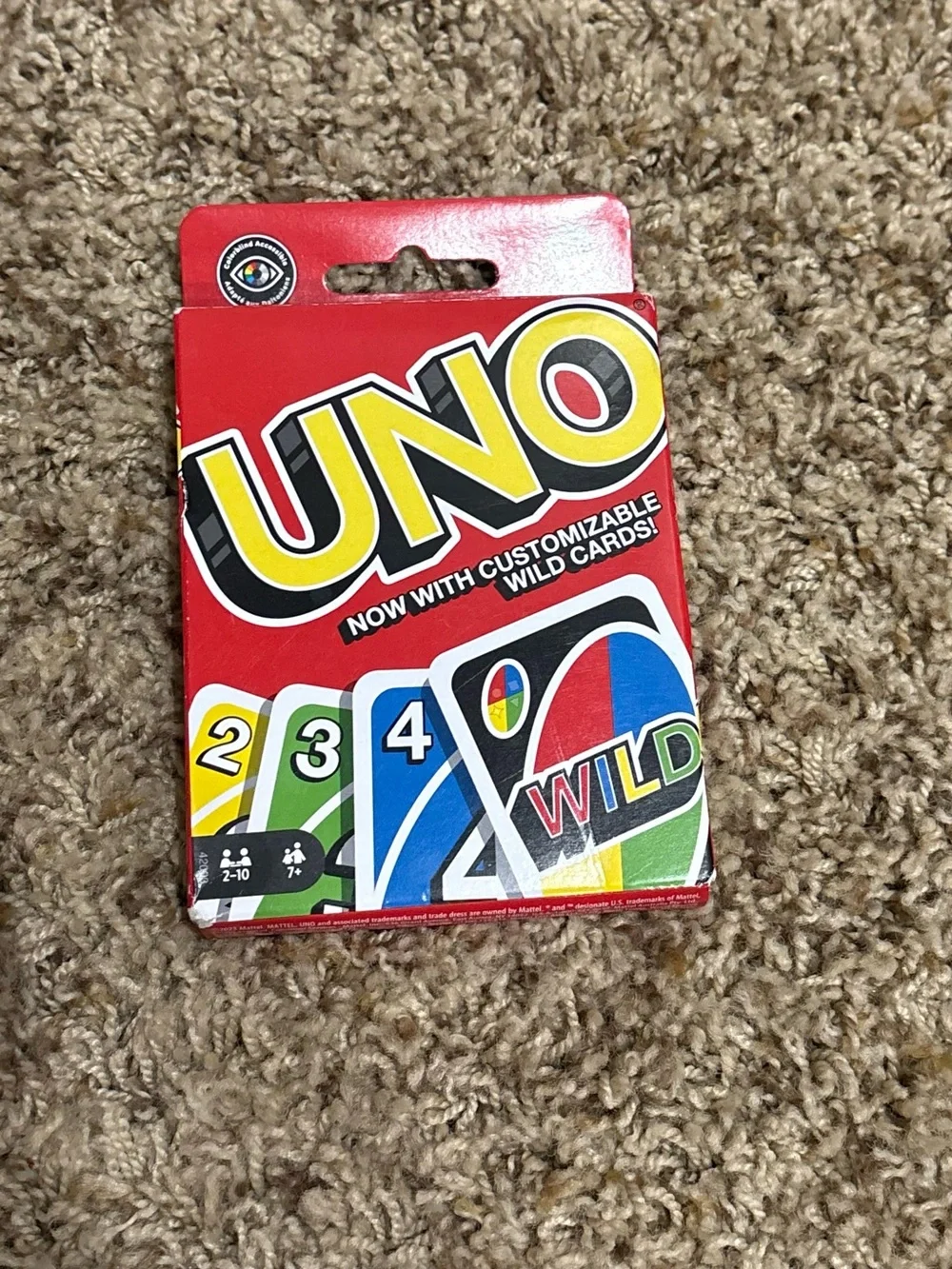 Mattel UNO Card Game - Red Box